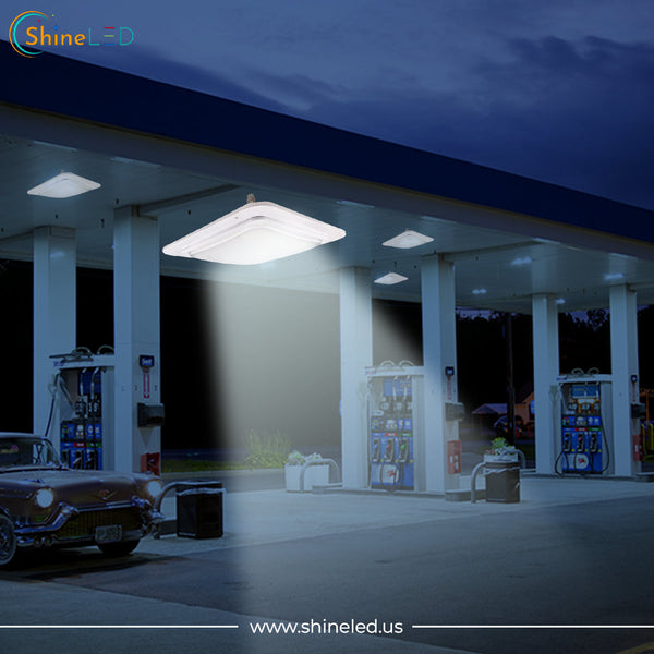 What Makes LED Canopy Lights the Best Choice for Gas Stations?