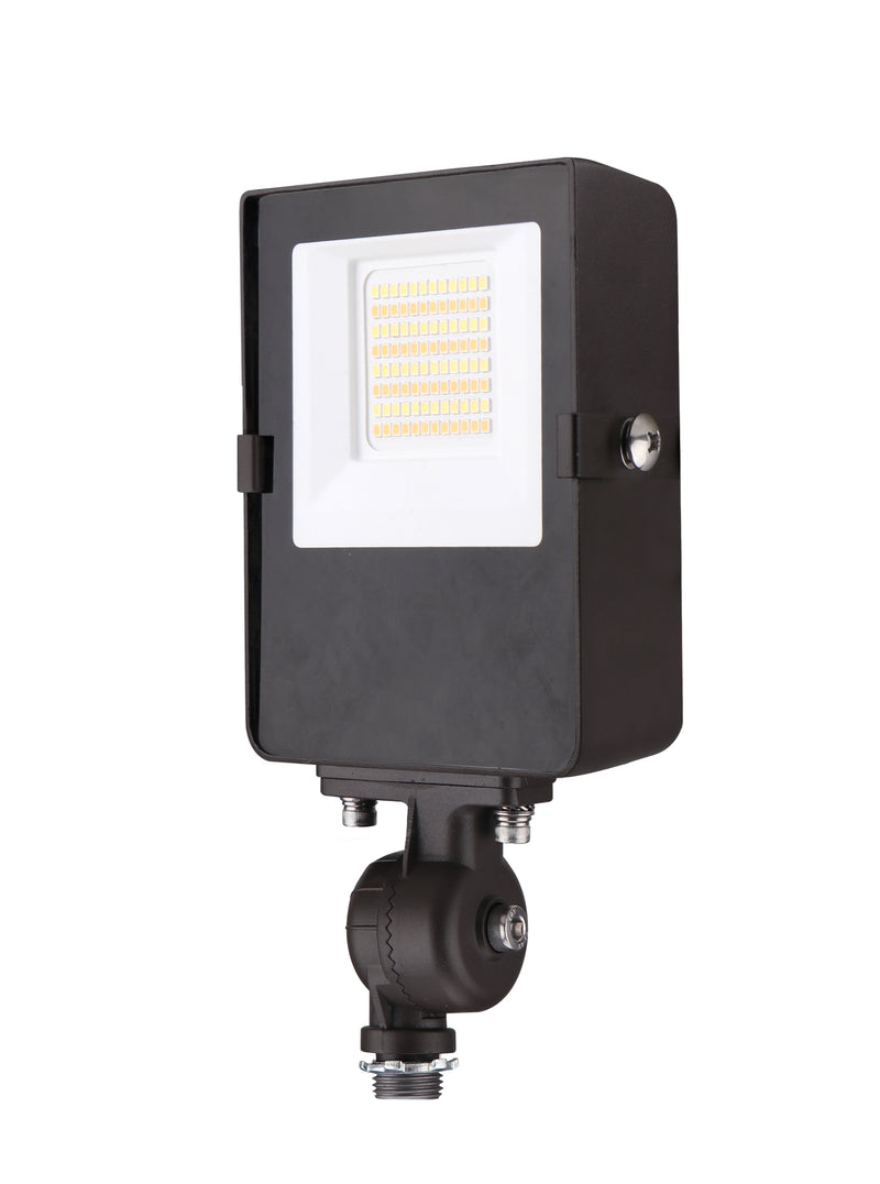 15W Mini Flood Light - CCT Selectable - 1950lms - UL Listed - Glass Cover