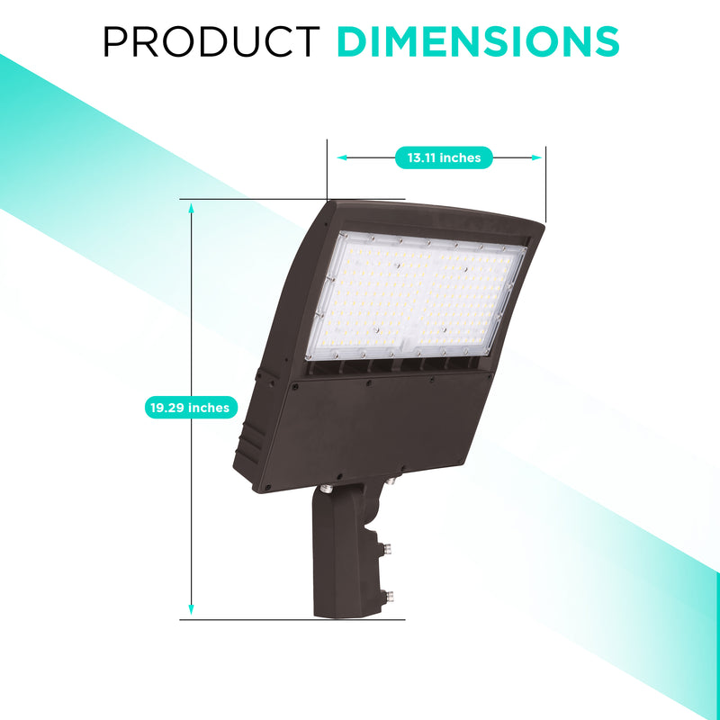 150W AL5 Series Area/Flood Light - High Voltage 277-480V - 5700K - IP65 UL Listed