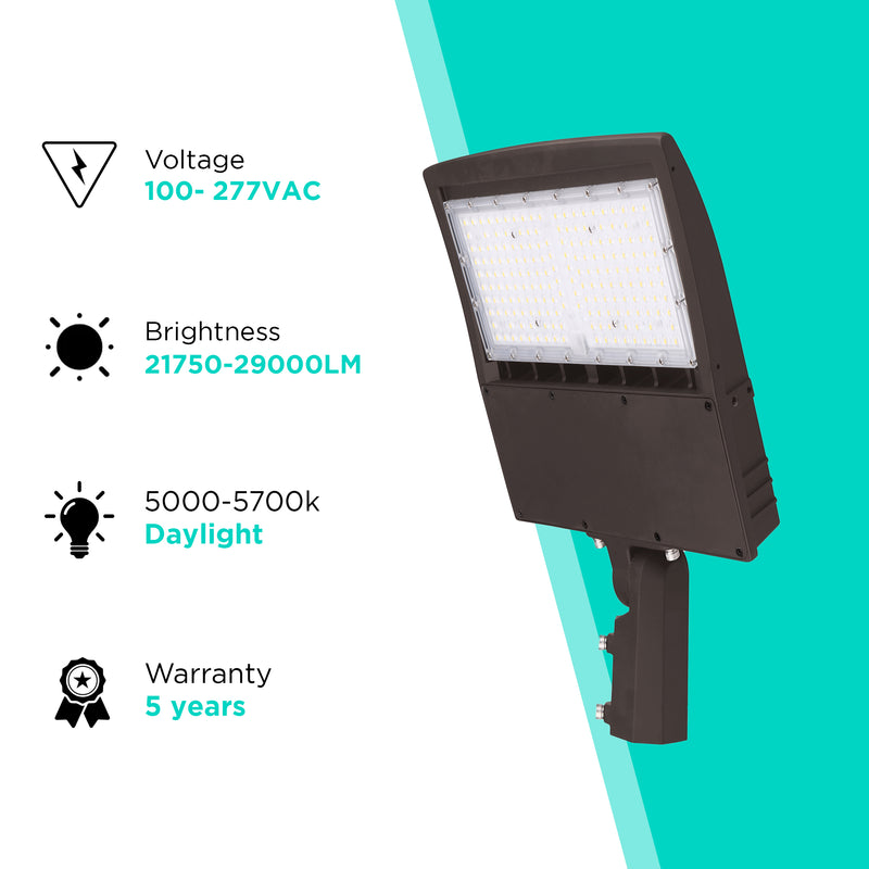 150W AL5 Series Area/Flood Light - 5700K - 21000lms - IP65 UL Listed