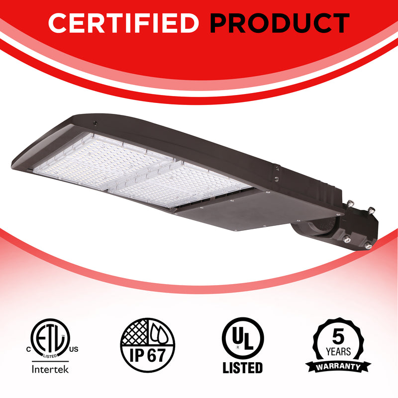 High Voltage 277-480V - 300W AL5 Area/Flood Light - 5700K -  IP65 UL Listed