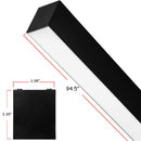 8ft Architectural LED Linear Light - 80W - 4 inch - Color Selectable 3CCT (3500K/4000K/5000K)