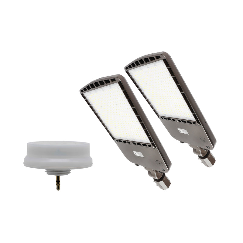 300W AL6 Series Area/Flood Light - 40500lms - Photocell Compatible -  IP65 UL Listed - 5700K