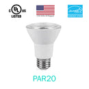 PAR20 LED Bulb 6W=40W 480 Lumens E26 Dimmable 5000K Daylight
