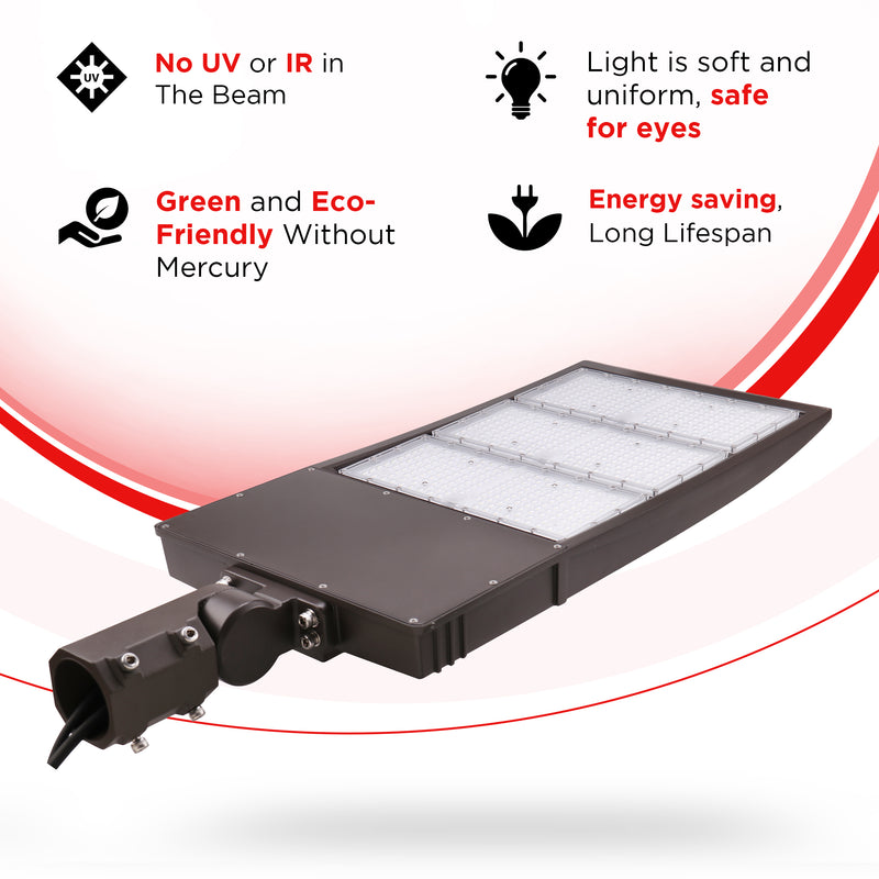 450W AL5 Area/Flood Light - 5700K -  63000 lumens - 10KV Surge Protector - IP65 UL Listed