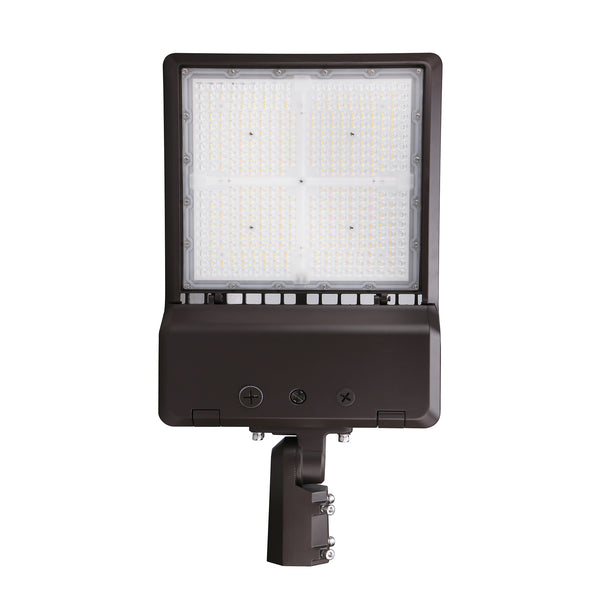 375W AL8 Series LED Area/Flood Light - Watt Options (375W/300W/260W) & Color Selectable (30K/40K/50K)- 52500lms - 10KV Surge Protector -UL Listed-DLC IP65