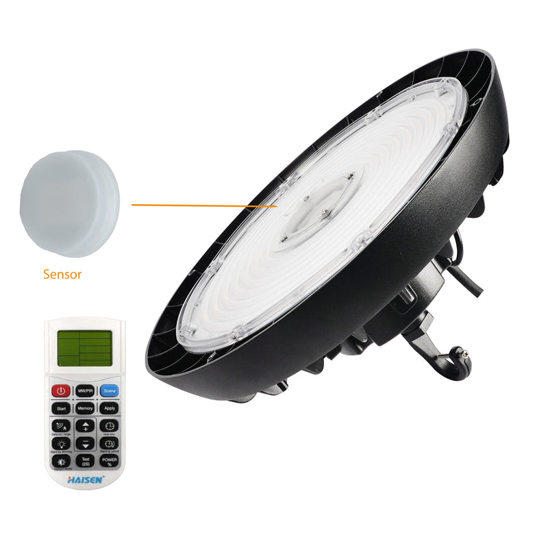 240W LED UFO High Bay - 33600 lumens - 5700K Motion Sensor - IP65 Rated