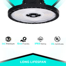 UFO LED High Bay Watt Selectable (150/120/100W)- 5700K - 22,550 lumens Sensor Ready