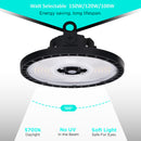 UFO LED High Bay Watt Selectable (150/120/100W)- 5700K - 22,550 lumens Sensor Ready
