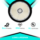 LED UFO High Bay Watt Changeable 200W/150W/100W - 28000 lumens - 5700K - Motion Sensor- IP65 Rated