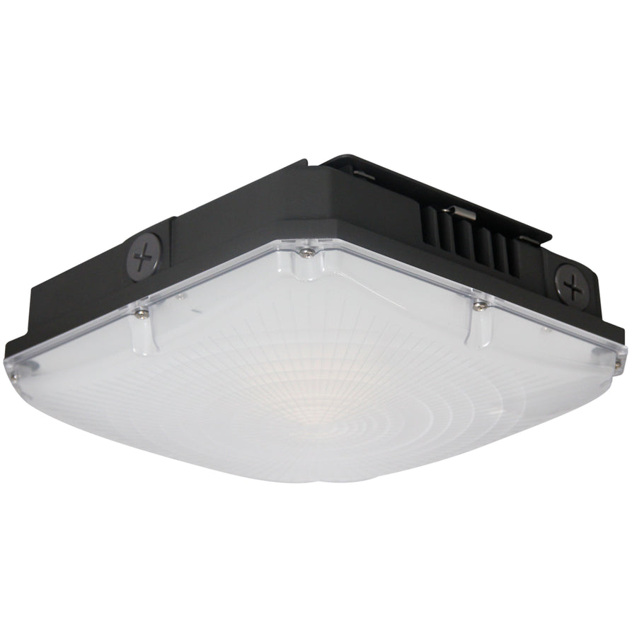 40/60/70W Garage Canopy - Dimmable - 3CCT(3000K/4000K/5000K) - Available in White & Black -ETL & DLC #103/104