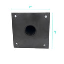 90 Degree Angled Tenon Wall Mount Bracket (7x7)