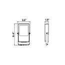 35W Mini Flood Light - CCT Selectable - 4550lms - UL Listed - Glass Cover