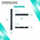 2ft LED Linear Wall Light -24Watts - 3CCT (3000/4000/5000K)