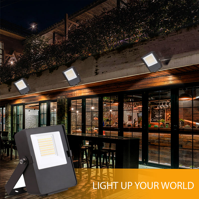 35W Mini Flood Light - CCT Selectable - 4550lms - UL Listed - Glass Cover