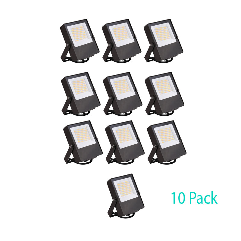 55W Mini Flood Light - CCT Selectable(3000/4000/5000K) - 7150lms - UL Listed - Glass Cover