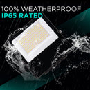80W Mini Flood Light - CCT Selectable(3000/4000/5000K) - 10400lms - UL Listed - Glass Cover 232-233