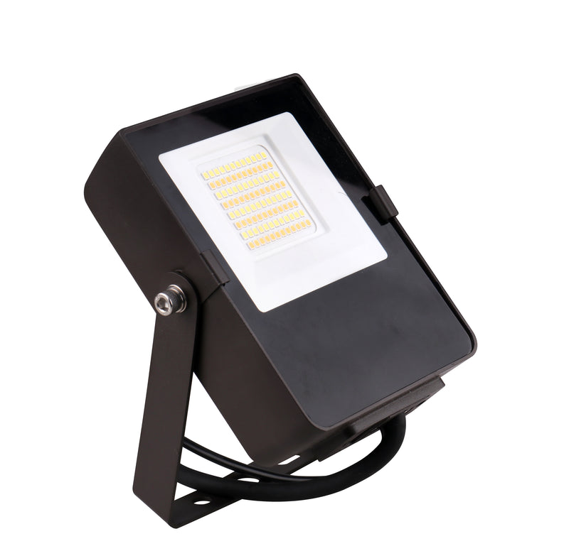 15W Mini Flood Light - CCT Selectable - 1950lms - UL Listed - Glass Cover