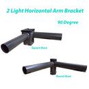 Double Spoke Arm Bracket Round at 90 Degree