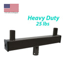 Bullhorn Round Base Bracket with 2 3/8 Tenon Adaptor