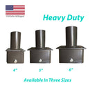 Tenon Adapter for 4 Inch Square Pole