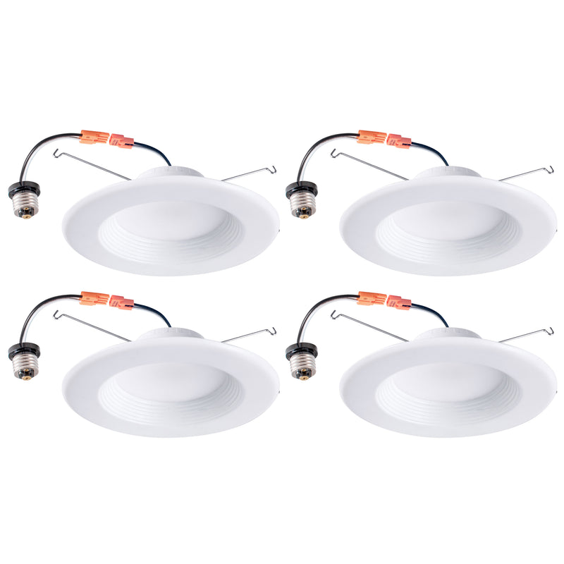 6" 15W LED Retrofit Recessed Downlight - 1100 lumens - 120W Equivalent- 120V-5CCT- 27/30/35/40/50K