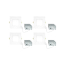 3BRIX 4 Inch 9W Ultra Thin Square Recessed Downlight - 5CCT - 650 lumens