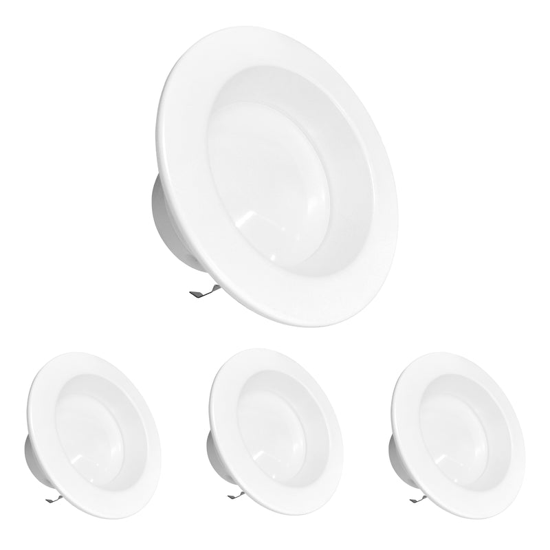 3BRIX 4" Watt & Color Selectable 8/10/12W Retrofit Recessed Downlight - 5CCT-25/30/35/40/50K