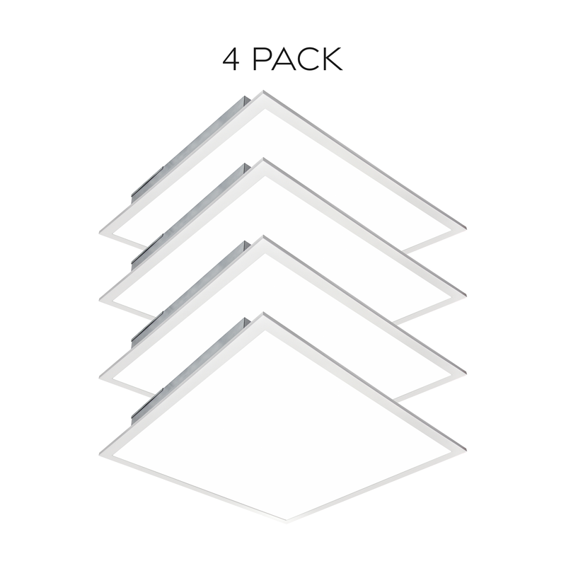 Backlit 2x2 - 40W - 5000 lumens - ETL Certified 4 Pack