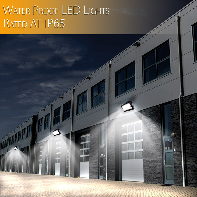 60W Wall Pack - 7200 lumens - 5000K - IP65 UL-Listed