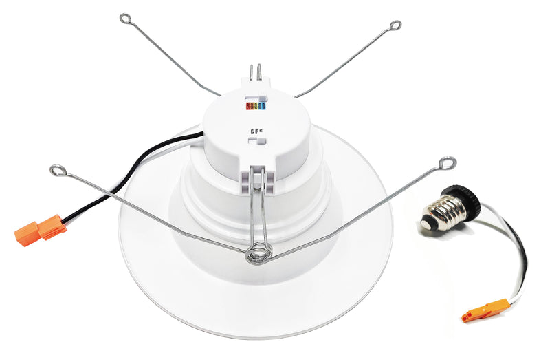 3BRIX 6" Watt & Color Selectable 12/15/18W Retrofit Recessed Downlight - 5CCT-25/30/35/40/50K