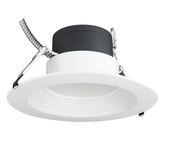 3BRIX 6" Commercial Downlight Selectable Watt 12/17/22W Selectable CCT - 5CCT(27/30/35/40/50K) - Emergency Driver - ETL