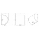 Commercial Automatic Hand Dryer - Surface Mount - Stainless Steel