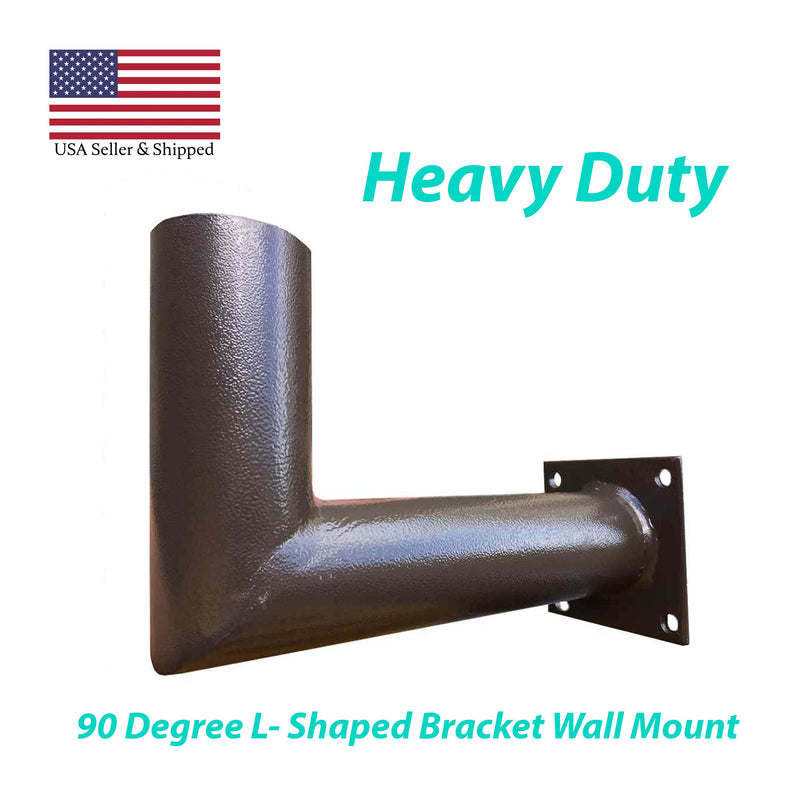 90 Degree Angled Tenon Wall Mount Bracket