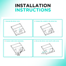 Troffer 2x2 - Version 3 - 5CCT (35K/40K/50K/57K/65K) - 5 Watt Selectable (40/35/30/25/20W) ETL Certified - 2 Pack