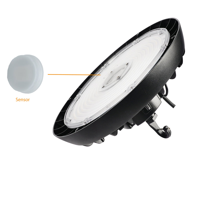 240W LED UFO High Bay - 33600 lumens - 5700K Motion Sensor - IP65 Rated