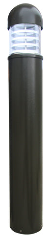 40" LED Bollard Landscape Light - 6" Dome/Flat