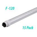 LED Sign Bulb F-120 T10 HO 6000K - 72W - 15 Pack (Additional handling charges may apply)