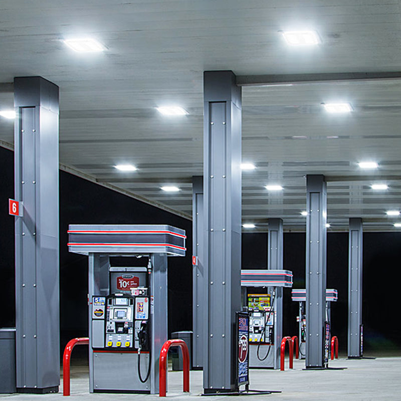 gas station lighting