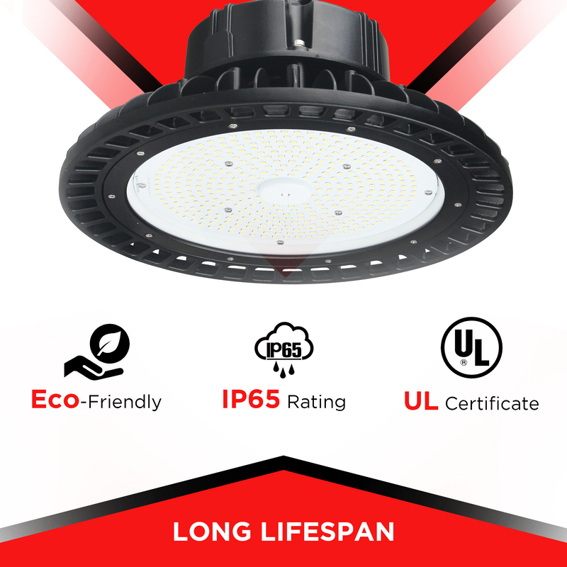 240W LED UFO High Bay - 34800 lumens - IP65 Rated