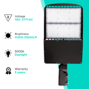 240W Gen2 Series Area/Flood Light - 33600lms - IP65 UL Listed - UNV/480V